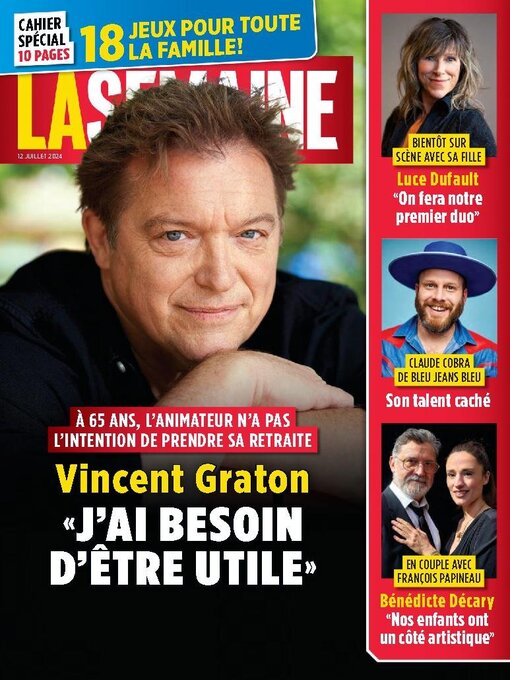 Title details for La Semaine by TVA Publications Inc. - Available